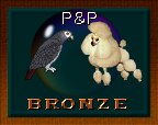Parrot and Poodle Bronze Award